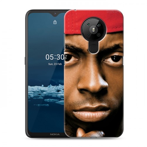 Дизайнерский пластиковый чехол для Nokia 5.3 Lil Wayne