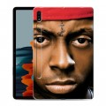 Дизайнерский силиконовый с усиленными углами чехол для Samsung Galaxy Tab S7 Lil Wayne