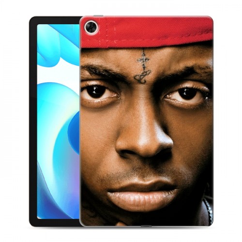 Дизайнерский силиконовый с усиленными углами чехол для Realme Pad Lil Wayne