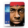 Дизайнерский силиконовый чехол для Samsung Galaxy Tab 3 Lite Lil Wayne