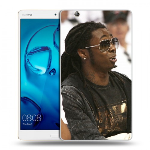 Дизайнерский силиконовый чехол для Huawei MediaPad M3 Lil Wayne