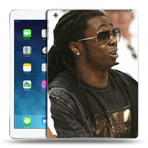 Дизайнерский пластиковый чехол для Ipad (2017) Lil Wayne