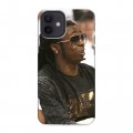Дизайнерский силиконовый чехол для Iphone 12 Lil Wayne