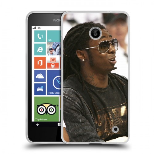 Дизайнерский пластиковый чехол для Nokia Lumia 630/635 Lil Wayne