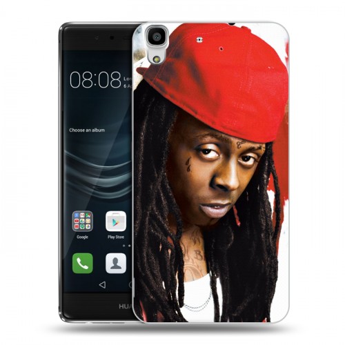 Дизайнерский пластиковый чехол для Huawei Y6II Lil Wayne