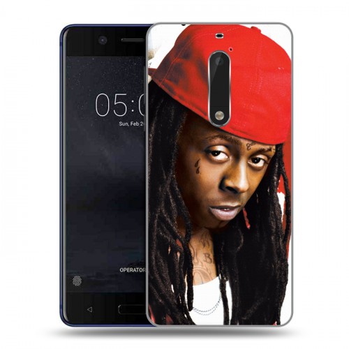Дизайнерский пластиковый чехол для Nokia 5 Lil Wayne