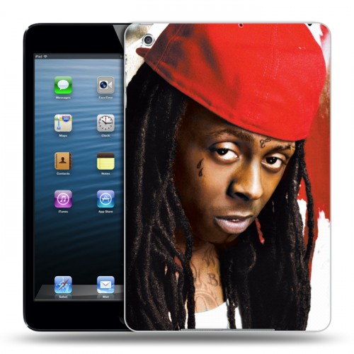 Дизайнерский пластиковый чехол для Ipad Mini Lil Wayne