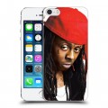 Дизайнерский пластиковый чехол для Iphone 5s Lil Wayne