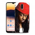 Дизайнерский силиконовый с усиленными углами чехол для Nokia 2.3 Lil Wayne