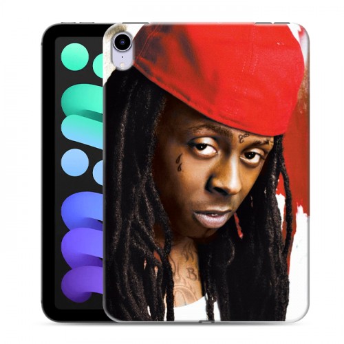 Дизайнерский силиконовый с усиленными углами чехол для Ipad Mini (2021) Lil Wayne