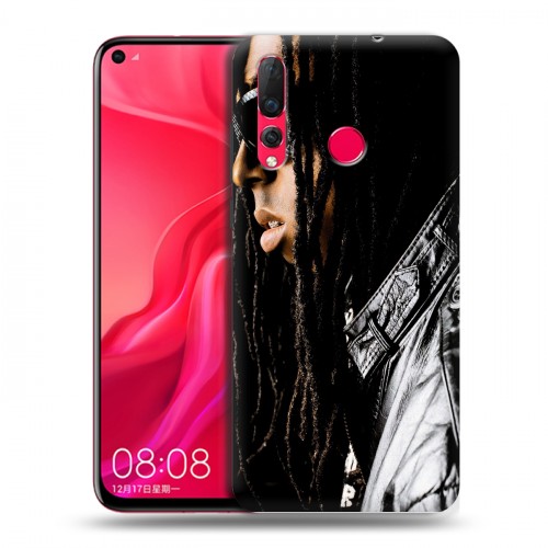 Дизайнерский пластиковый чехол для Huawei Nova 4 Lil Wayne