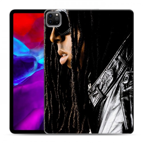 Дизайнерский силиконовый с усиленными углами чехол для Ipad Pro 11 (2020) Lil Wayne