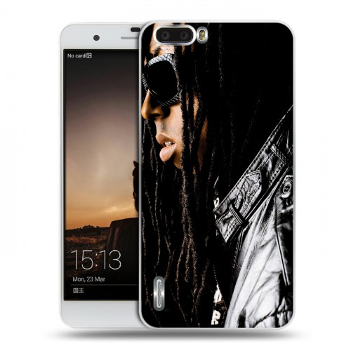 Дизайнерский пластиковый чехол для Huawei Honor 6 Plus Lil Wayne