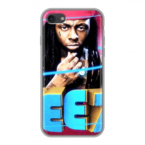 Дизайнерский силиконовый чехол для Iphone 7 Lil Wayne