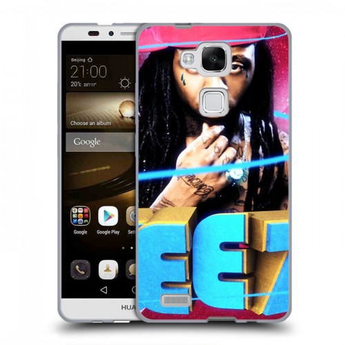 Дизайнерский силиконовый чехол для Huawei Ascend Mate 7 Lil Wayne