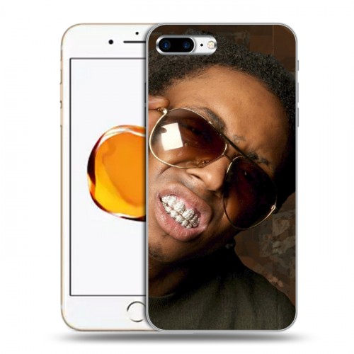 Дизайнерский силиконовый чехол для Iphone 7 Plus / 8 Plus Lil Wayne