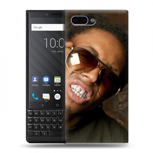 Дизайнерский пластиковый чехол для BlackBerry KEY2 Lil Wayne