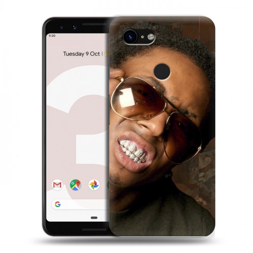Дизайнерский пластиковый чехол для Google Pixel 3 Lil Wayne