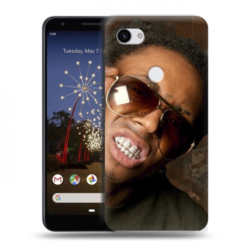 Дизайнерский пластиковый чехол для Google Pixel 3a XL Lil Wayne