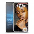 Дизайнерский пластиковый чехол для Microsoft Lumia 950 Lil Wayne