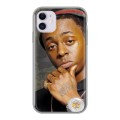 Дизайнерский пластиковый чехол для Iphone 11 Lil Wayne