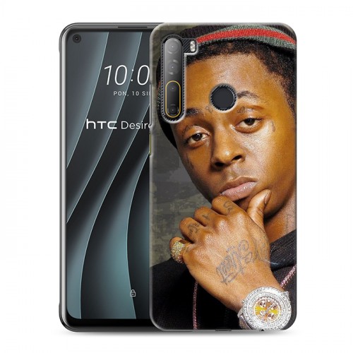 Дизайнерский силиконовый чехол для HTC Desire 20 Pro Lil Wayne