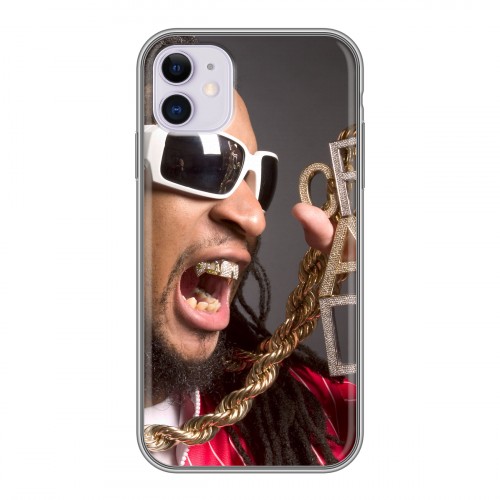 Дизайнерский силиконовый чехол для Iphone 11 Lil Wayne