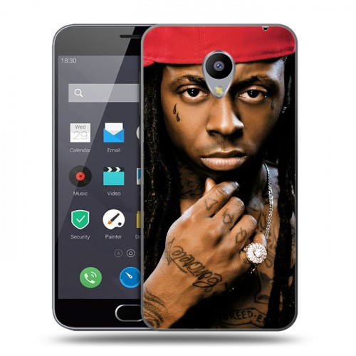 Дизайнерский пластиковый чехол для Meizu M2 Note Lil Wayne