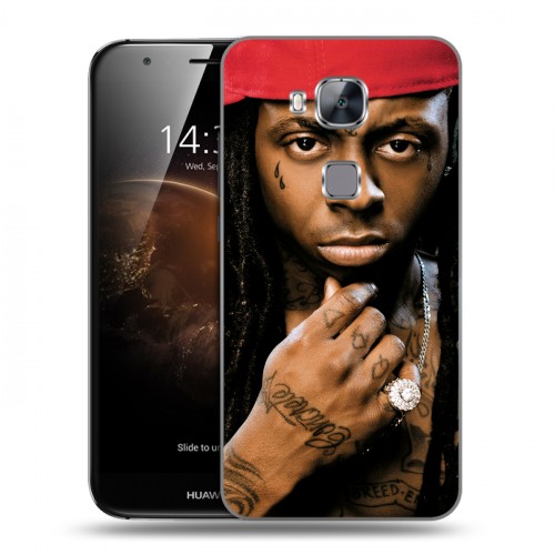 Дизайнерский пластиковый чехол для Huawei G8 Lil Wayne