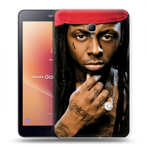 Дизайнерский силиконовый чехол для Samsung Galaxy Tab A 8.0 (2017) Lil Wayne