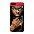 Дизайнерский силиконовый чехол для Huawei Honor 7A Pro Lil Wayne
