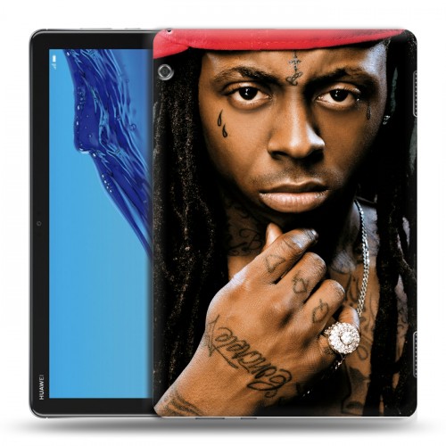 Дизайнерский силиконовый чехол для Huawei MediaPad T5 Lil Wayne