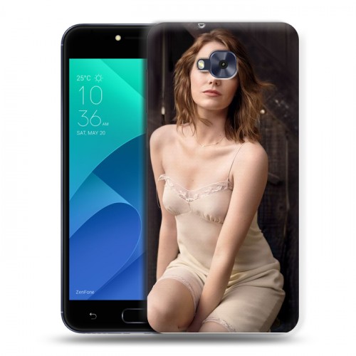 Дизайнерский пластиковый чехол для ASUS ZenFone 4 Selfie Эмма Стоун