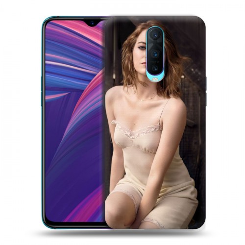 Дизайнерский пластиковый чехол для OPPO RX17 Pro Эмма Стоун