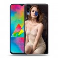 Дизайнерский пластиковый чехол для Samsung Galaxy M20 Эмма Стоун