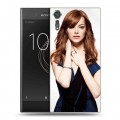 Дизайнерский пластиковый чехол для Sony Xperia XZs Эмма Стоун