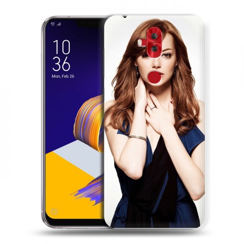 Дизайнерский пластиковый чехол для ASUS ZenFone 5 Lite Эмма Стоун