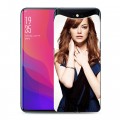 Дизайнерский силиконовый чехол для OPPO Find X Эмма Стоун