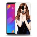 Дизайнерский пластиковый чехол для Meizu M8 Lite Эмма Стоун