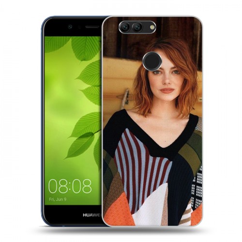 Дизайнерский пластиковый чехол для Huawei Nova 2 Plus Эмма Стоун