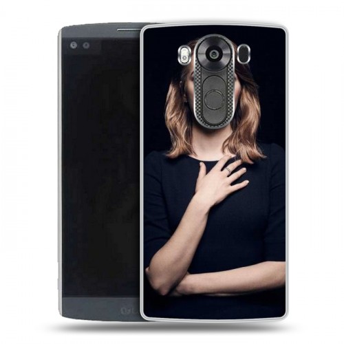 Дизайнерский пластиковый чехол для LG V10 Эмма Стоун