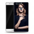 Дизайнерский пластиковый чехол для Huawei P9 Plus Эмма Стоун