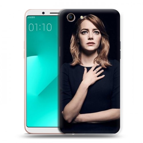 Дизайнерский пластиковый чехол для OPPO A83 Эмма Стоун