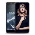 Дизайнерский силиконовый чехол для Nokia 3.1 Эмма Стоун