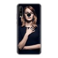 Дизайнерский силиконовый чехол для Huawei P30 Lite Эмма Стоун