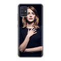 Дизайнерский силиконовый чехол для Samsung Galaxy A51 Эмма Стоун