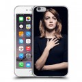 Дизайнерский силиконовый чехол для Iphone 6 Plus/6s Plus Эмма Стоун