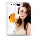 Дизайнерский силиконовый чехол для Iphone 7 Plus / 8 Plus Эмма Стоун