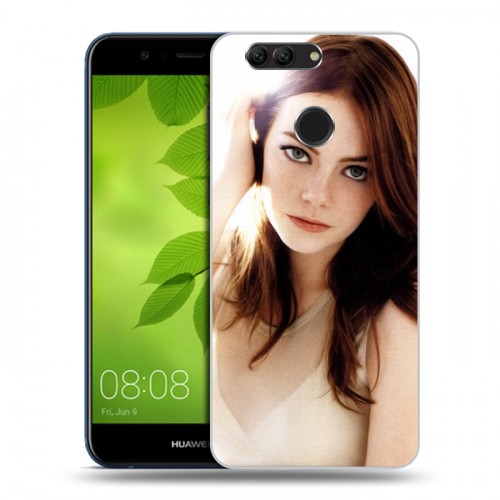 Дизайнерский пластиковый чехол для Huawei Nova 2 Plus Эмма Стоун