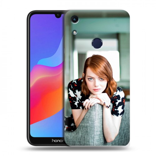 Дизайнерский пластиковый чехол для Huawei Honor 8A Эмма Стоун